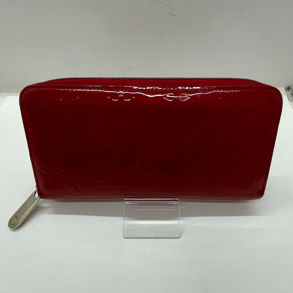 Louis Vuitton Zippy Wallet Pomme dAmour Monogram Long Red